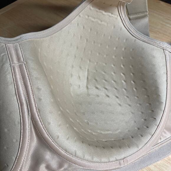 LIVI for Lane Bryant 46DD Max Support Underwire Beige Bra. Pre-Owned - Picture 6 of 12